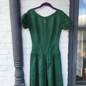 1930's/1940's Cotton Dress